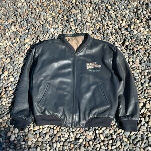 Vintage planet Hollywood leather jacket